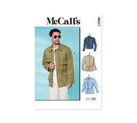 MCCALLS M8371AA Veste pour homme en deux longueurs AA (34-36-38-40-42)
