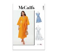 MCCALLS M8477K5 Patron de couture pour robes de chemise pour femme K5 (36-38-40-42-44)