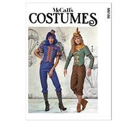 McCalls Patron de couture M8186E5 E5 (14-16-18-20-22) Costume pour femme Multicolore