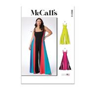 MCCALLS Patron de couture M8513W2 Combinaisons et robes en tricot pour femme W2 (20W-22W-24W-26W-28W)