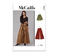 McCall's Patron de couture M8631 pour shorts et pantalons plissés pour femme