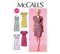 McCall's Patterns 7116 Robe pour Femme en Mousseline de Soie Taille F5 (44-46-48-50)