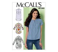 McCall's Patrons 7360 A5 – Hauts – Taille 6-14