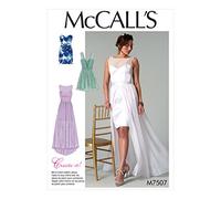 McCall's Patterns 7507 A5 Patrons de Robes pour Femme Tailles 34 à 42 Tissu Multicolore 17 x 0,5 x 0,07 cm