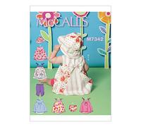 McCall's Patterns Enfants Robes Culotte Collant et Chapeau, Taille Ya5 NB XL