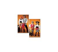 McCall's Patterns M4952 pour Femme/Homme/Enfant/garçon/Fille Costumes, Blanc, ADT (SML-Med-LRG-XLG)