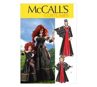 McCall's Patterns M6817 Toutes Les Tailles dans Une Seule enveloppe Femme/Enfants/Filles Costumes, Lot de 1, Blanc