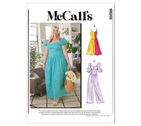 McCall's Patterns M8209KK Patron de Couture pour Robes et Combinaisons pour Femme, Multicolore, KK (26W-28W-30W-32W)