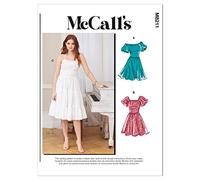 McCall's Patterns M8211RR Patron de Couture Robes pour Femme, Multicolore, RR (18W-20W-22W-24W)