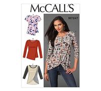 McCall's Patterns Mc7247 a5 Tailles 6/8/10/12/14 Patrons de Hauts