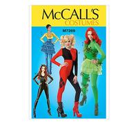 McCall's Patterns MC7269AX5 Patrons de déguisements pour Femme, Tailles 36/38/40/42