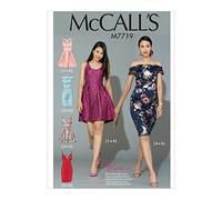 Mccall's Patterns Patron de couture pour robes pour femme - Tissu - Multicolore - 17 x 0,5 x 0,07 cm