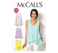 McCall's Patterns Patron de Robe pour Femme, Blanc, ZZ (LRG-XLG-XXL)