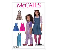 McCall's Patterns pour Enfant/Filles, Accessoires de Pulls et Multicolore, Tailles 7-14-p, Multicolore, 152 x 213 cm