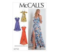 McCall's Ensemble de patrons de couture, papier, uni, taille 39-42