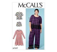 McCall's Patterns Short et Pantalon, Soie, Multicolore, 17 x 0.5 x 0.07 cm