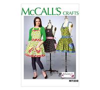 McCall's Patterns Tailles XS 4-6/Petit 8-10 Medium 12-14 l 16-18 XL 20-22 Patrons de Tabliers et Jupon