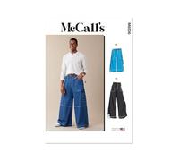MCCALLS Sewing Patten M8536AA Short et pantalon pour homme AA (34-36-38-40-42)