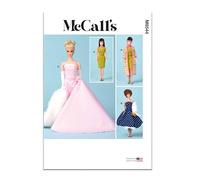 MCCALLS Sewing Patten M8544OS Vêtements de poupée tendance Taille unique 29 cm