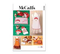 MCCALLS Sewing Patten M8545OS Décoration de cuisine OS (taille unique)
