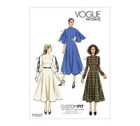 McCall's V9327 Patron de couture Vogue, papier, blanc, 36-8-10-12-14