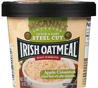 Mccann's Instant Oatmeal Cup, Apple Cinnamon, 1.41 Ounce (Pack of 8)