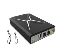 Mcclellanty 10 400 mAh DC UPS Routeur d'alimentation sans interruption 9 V 12 V 18 W Batterie de secours Mini UPS USB WiFi Routeur pour source d'alimentation CCTV