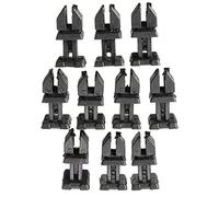 Mcclellanty 100 PièCes/Ensemble Clip de Panneau en Plastique de Porte Pousser Les Clips de Panneau de Corps de Retenue Convient pour W124 R129 W140 W202