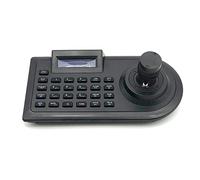 Mcclellanty 3D Axis Joystick CCTV Keyboard Controller Keypad pour AHD Security PTZ Speed Camera Decoder DVR NVR Pelco RS485 EU Plug