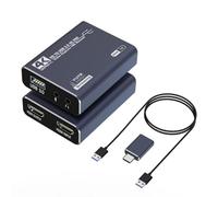 Mcclellanty Carte de capture vidéo compatible avec 4K 60Hz 30Hz USB 3.0C 1080P 60fps 30fps Enregistreur HD Capture pour jeux