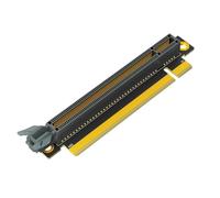 Mcclellanty Carte verticale PCI-E 16X 3.0 de 90 degrés inversée mâle vers femelle pour serveur 1U (direction d'installation vers le processeur)