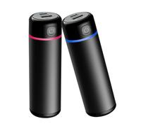 Mcclellanty Chauffe-mains 2 en 1, Chauffe-mains électrique réutilisable rechargeable pour les randonnées d'hiver en plein air pour le camping
