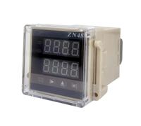Mcclellanty Compteur de temps numérique de relais série ZN48 Compteur de temps multifonction 12 V CC Compteur de tours