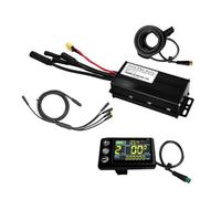 Mcclellanty Contrôleur de vélo électrique de modes 24 V/36 V/48 V avec écran couleur LCD S866 Connecteur étanche Pièces de conversion de moteur de 1000 W, B