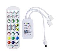 Mcclellanty ContrôLeur Tuya WiFi RGB pour Bande Lumineuse LED 3528 2835 5050 ContrôLeur RGB avec TéLéCommande 24 Touches
