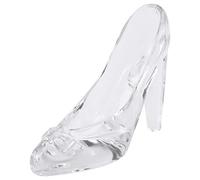 Mcclellanty Cristal Chaussures Verre Cadeau d'anniversaire Décor À Cendrillon Chaussures À Talons Hauts Chaussures de Mariage Figurines Miniatures Ornement
