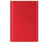 Mcclellanty Disque dur mobile externe de 2,5 pouces USB 3.0 haute vitesse Disque dur portable de stockage de 160 Go pour ordinateur portable PC de bureau rouge