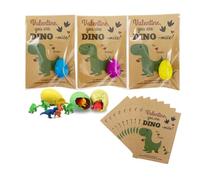 Mcclellanty Lot de 5 œufs magiques de dinosaure qui éclosent et grandissent, cadeau de fête d'anniversaire pour enfants, souvenir pour fête prénatale, invité