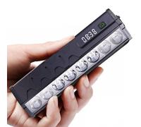 Mcclellanty Lumière de vélo ultra brillante de 15 000 lumens, lumière avant pour vélo, résistante à l'eau, accessoires pour lampe de vélo de route
