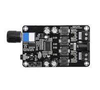 Mcclellanty Module amplificateur de classe D DC12V-24V 50Wx2 Amplificateur audio stéréo HiFi Bluetooth 5.0 Volume réglable