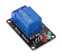 Mcclellanty Module contrôleur de relais unidirectionnel avec indicateur LED, module de plaque de contrôle PLC MCU compatible avec microcontrôleur, 24 V