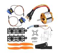 Mcclellanty Moteur 2212 1400 kV + HéLice 8060 + Servo SG90 9G + 30A XT60 ESC RC Hélicoptère Accessoire pour RC Quadcopter Hélicoptère
