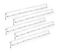 Mcclellanty Paquet de 5 Porte-Lunettes Suspendus, Présentoir à Lunettes de Soleil, Organisateur de Lunettes de Soleil en Acrylique, Rangement Mural