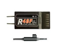 Mcclellanty Récepteur R4SF 2,4 G compatible S-FHSS/FHSS 4 canaux pour Futaba T10J/T14SG/T18SZ/4PKS-R/T4PX