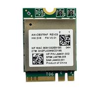 Mcclellanty RTL8822CE Carte réseau sans fil Gigabit double bande 2,4 G/5 G intégrée, Bluetooth 5.1, NGFF M.2, WiFi pour ordinateurs de bureau et ordinateurs portables