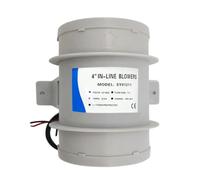 Mcclellanty Souffleurs en ligne de 4 pouces, Souffleur Sentina pour bateaux, ventilateur de refroidissement, ventilation de cabine marine, 12 V, accessoires pour véhicules récréatifs et marins