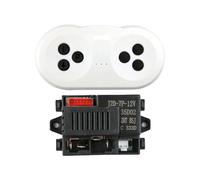 Mcclellanty Télécommande de voiture électrique pour enfants, pièces de rechange pour véhicules modèle RC (télécommande + récepteur 12 V)
