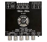 Mcclellanty TPA3251D2 Bluetooth 5.0 2.1 Canal Puissance Audio Stéréo Subwoofer Plaque Amplificateur 220 W x 2 + 350 W Aigus Faible Ton AMP -AS21