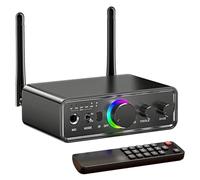 Mcclellanty Transmetteur Récepteur Bluetooth 5.3 Adaptateur audio sans fil 2 en 1 pour TV/PC/Casque/KTV/Stéréo domestique