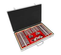 MccoMMon Lot de 266 verres d'essai d'optométrie en métal, verres d'essai optométriques, cadre d'essai de lentilles, étui en aluminium avec cadre d'essai d'optométrie IRM pour opticiens et cliniques